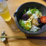 鰈と茄子のおろし大根サラダ